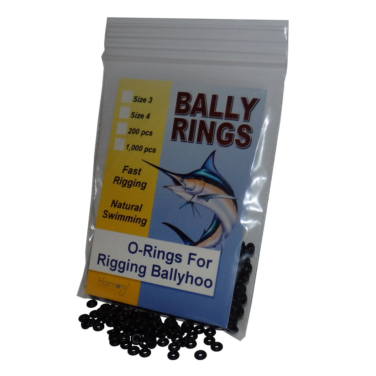 Bally Rings O-Rings for Rigging Ballyhoo – Harmony Fishing Company
