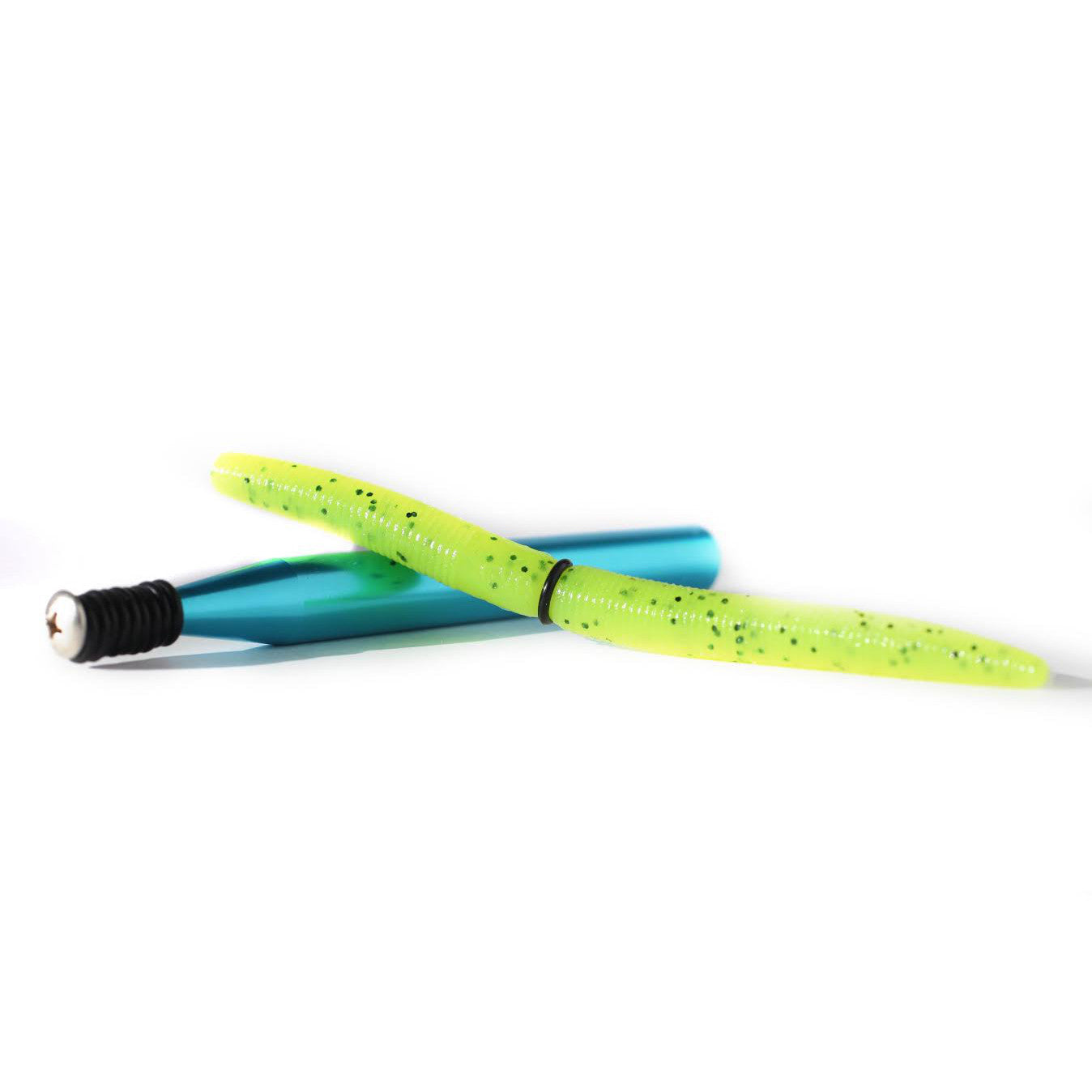 Pro-Grade Wacky Tool (Wacky Rig O-Ring Tool w/ 10 Wacky Rings for 4&5" Senkos)