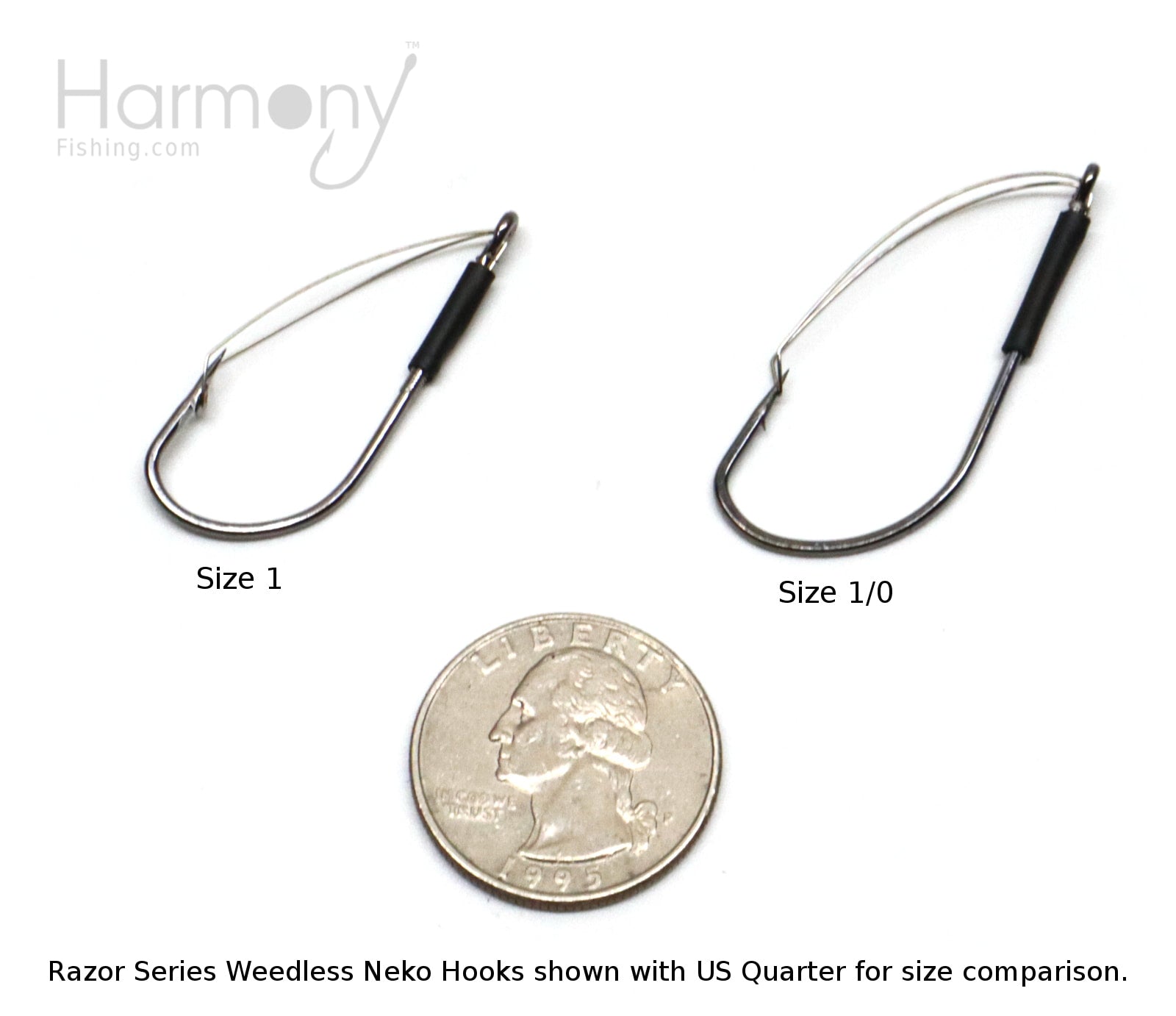 Razor Series Weedless Neko Hooks (10 Pack)