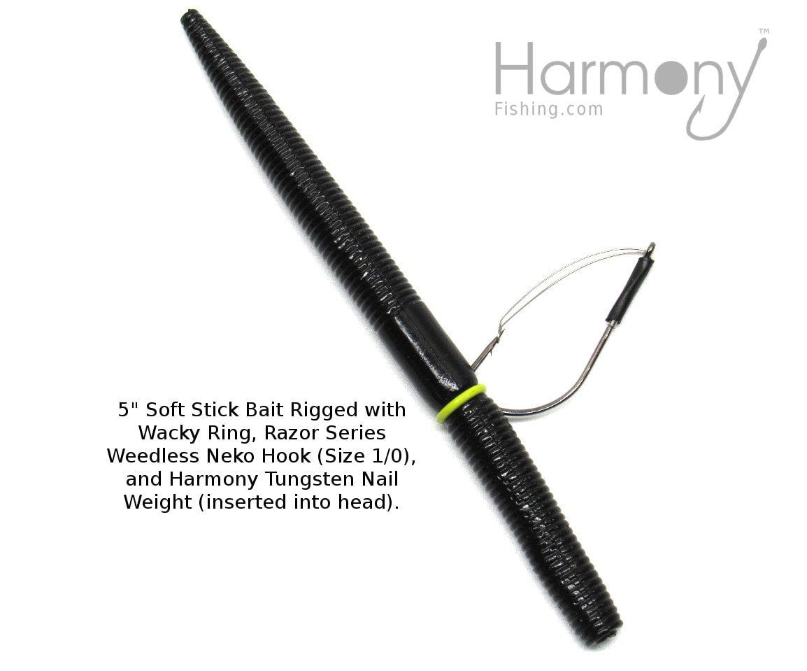 Razor Series Weedless Neko Hooks (10 Pack)