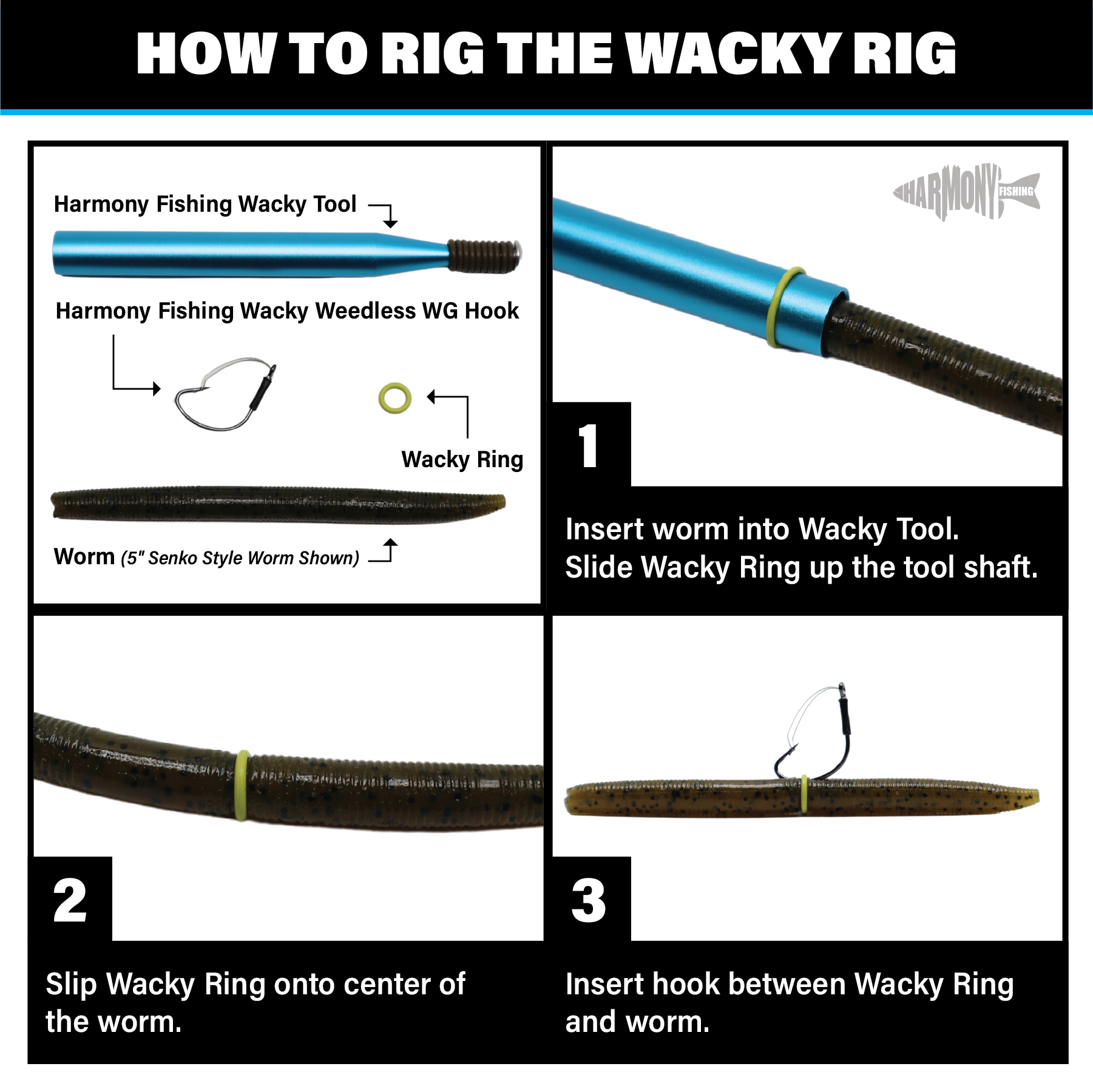 Wacky Rings (100 Pack, Select Size/Color)