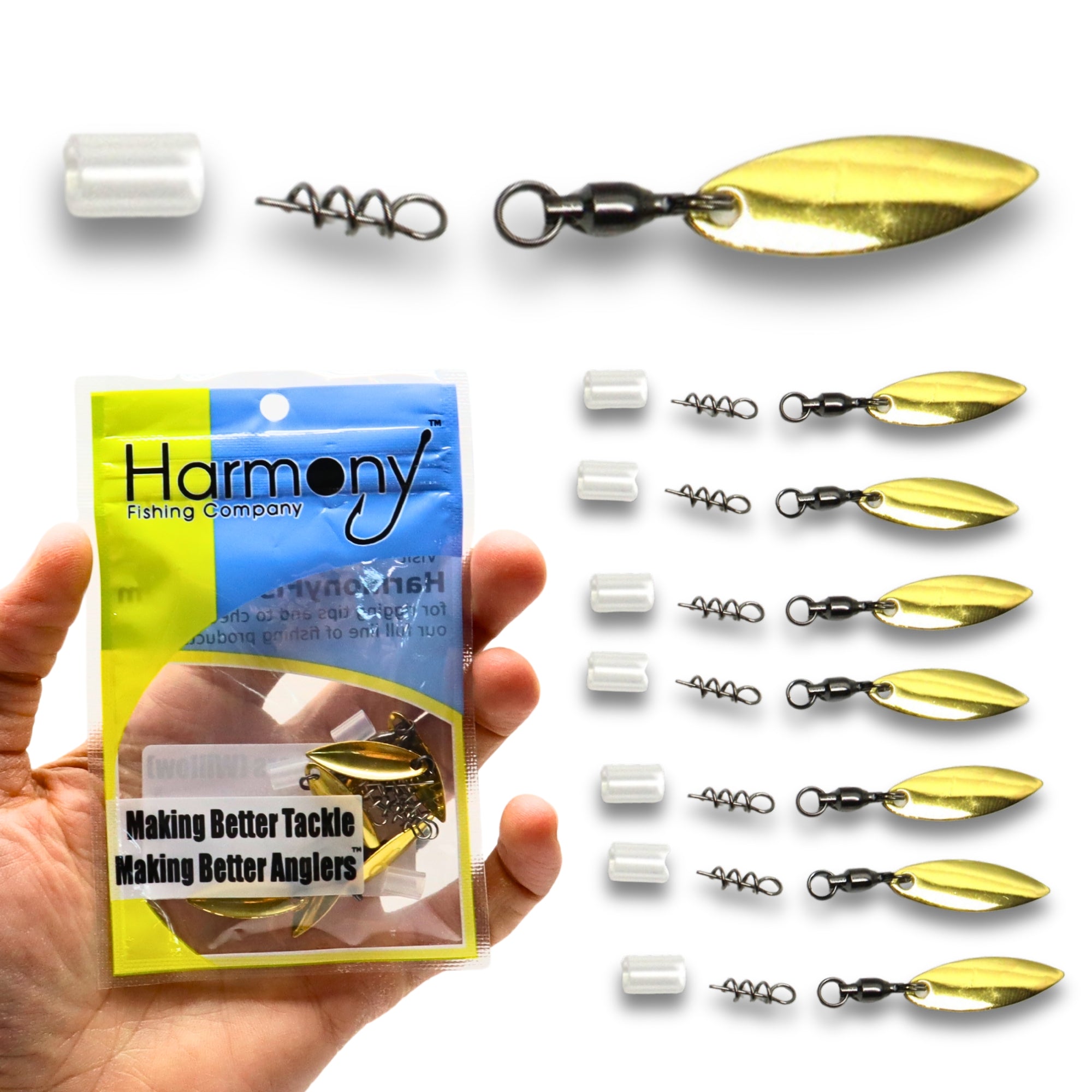 Tail Spinners (Willow Blade, 7 Pack)