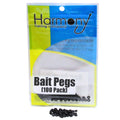 Bait Pegs (100 Pack, Select Size)