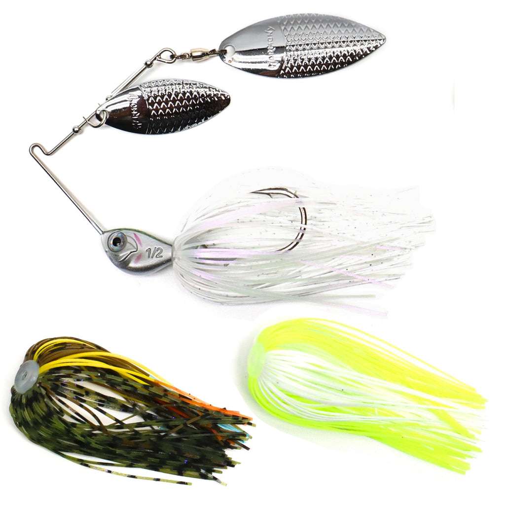 Versa Spinnerbait (includes 3 Quick-Change Skirts)