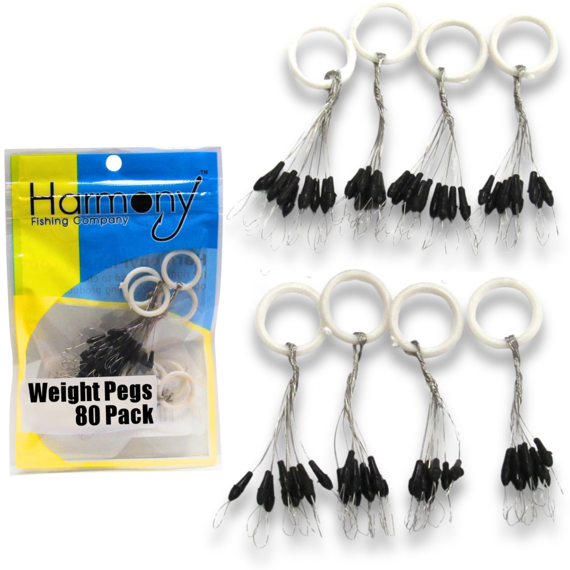 Weight Pegs (8 Pack, 80 Pegs)