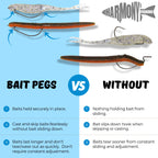 Bait Pegs (100 Pack, Select Size)