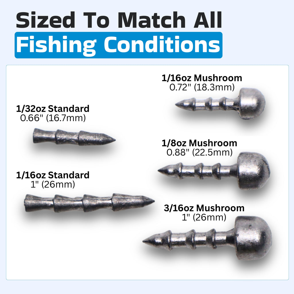 Nail Weights (Standard & Mushroom/Moon Head)
