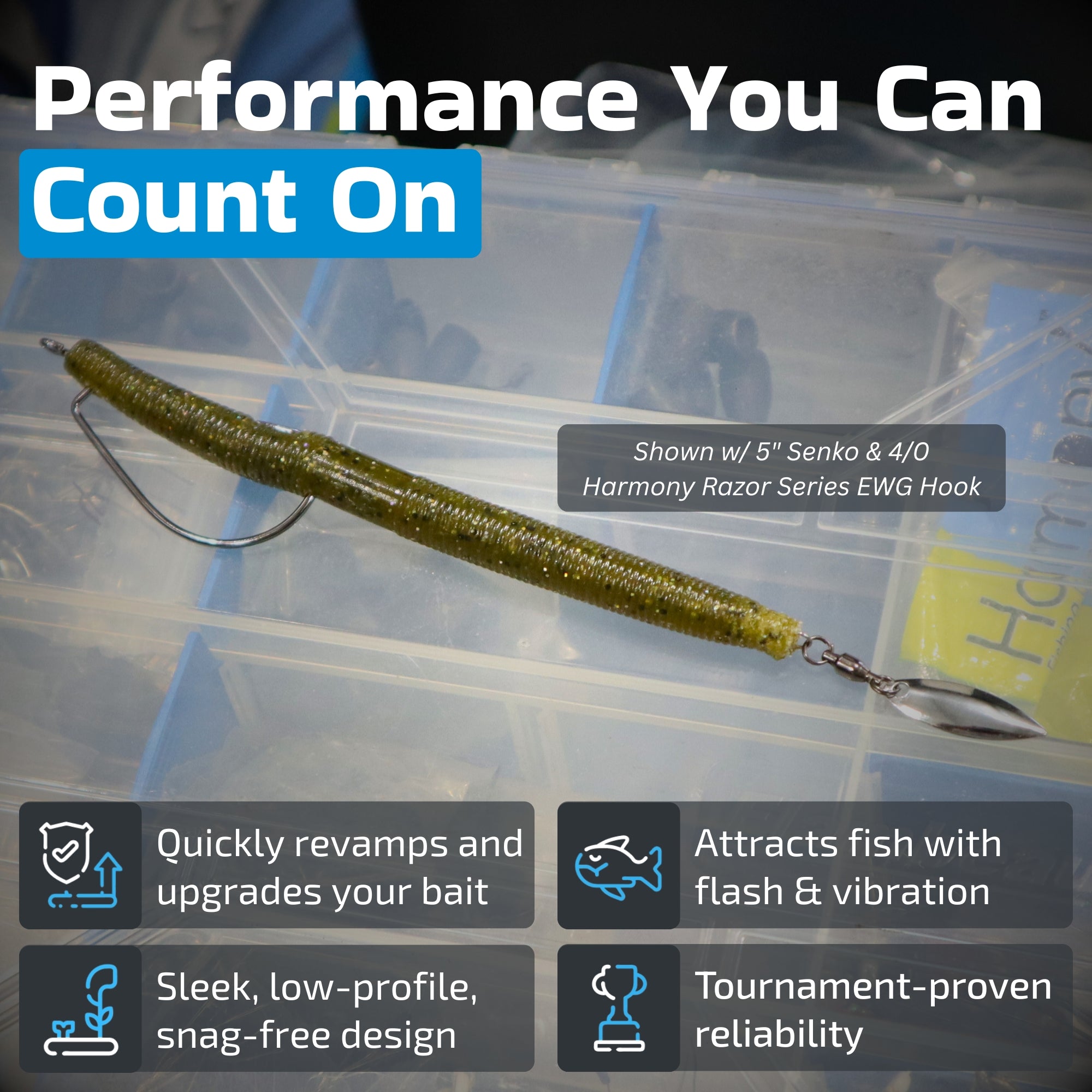 Tail Spinners (Colorado Blade, 7 Pack)