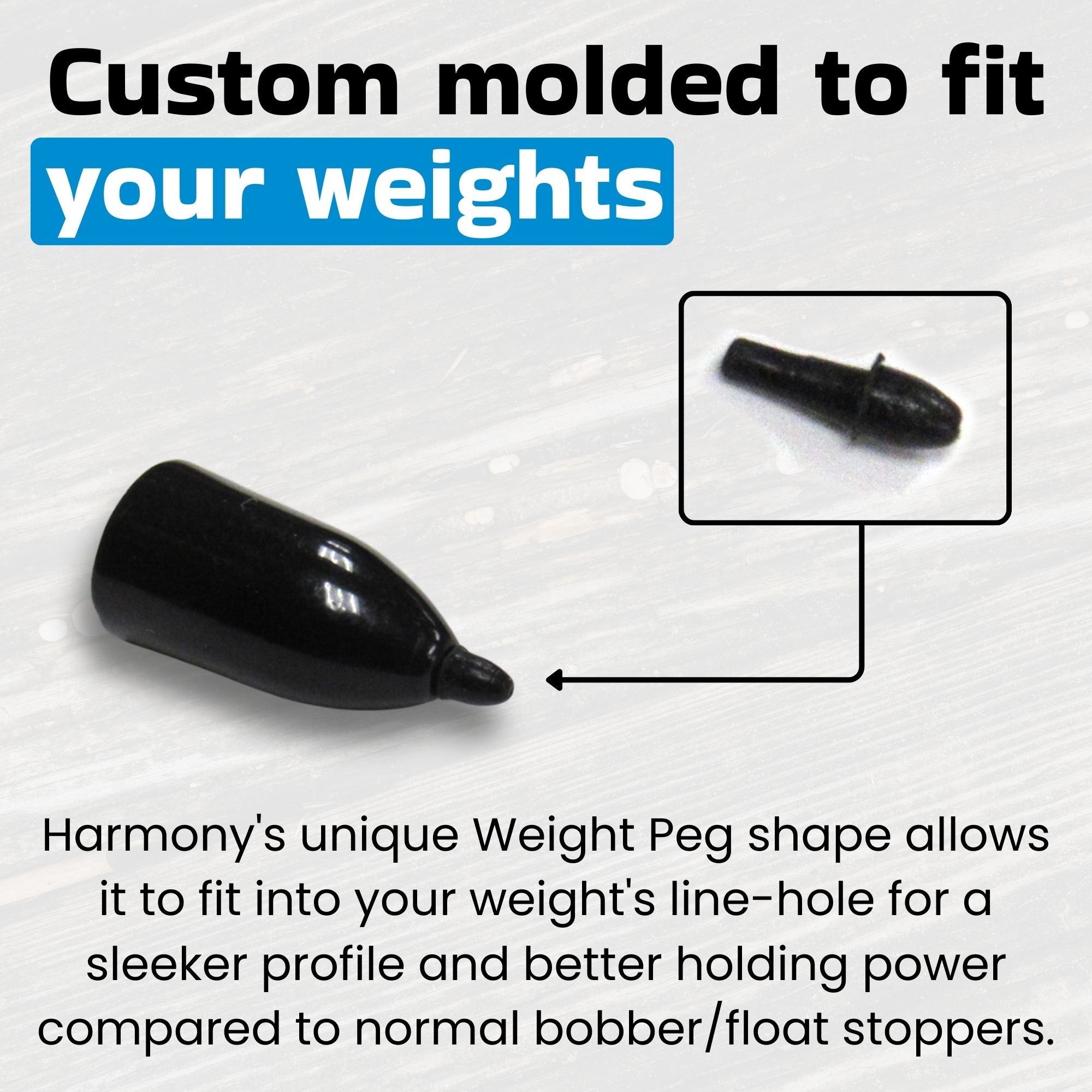 Weight Pegs (8 Pack, 80 Pegs)