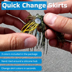 Versa Spinnerbait (includes 3 Quick-Change Skirts)