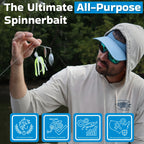 Versa Spinnerbait (includes 3 Quick-Change Skirts)