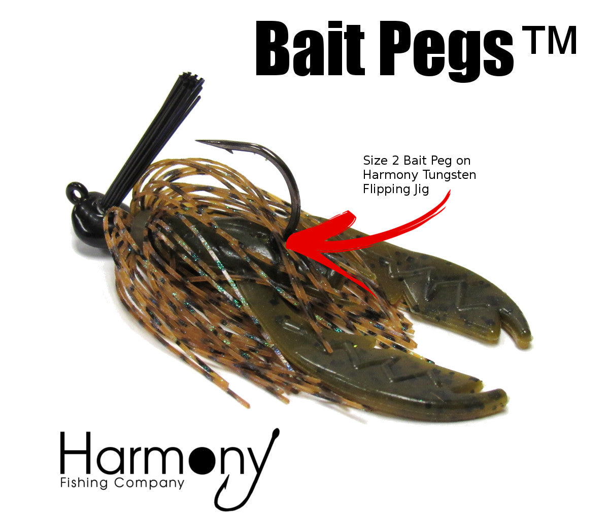 Bait Pegs (100 Pack, Select Size)
