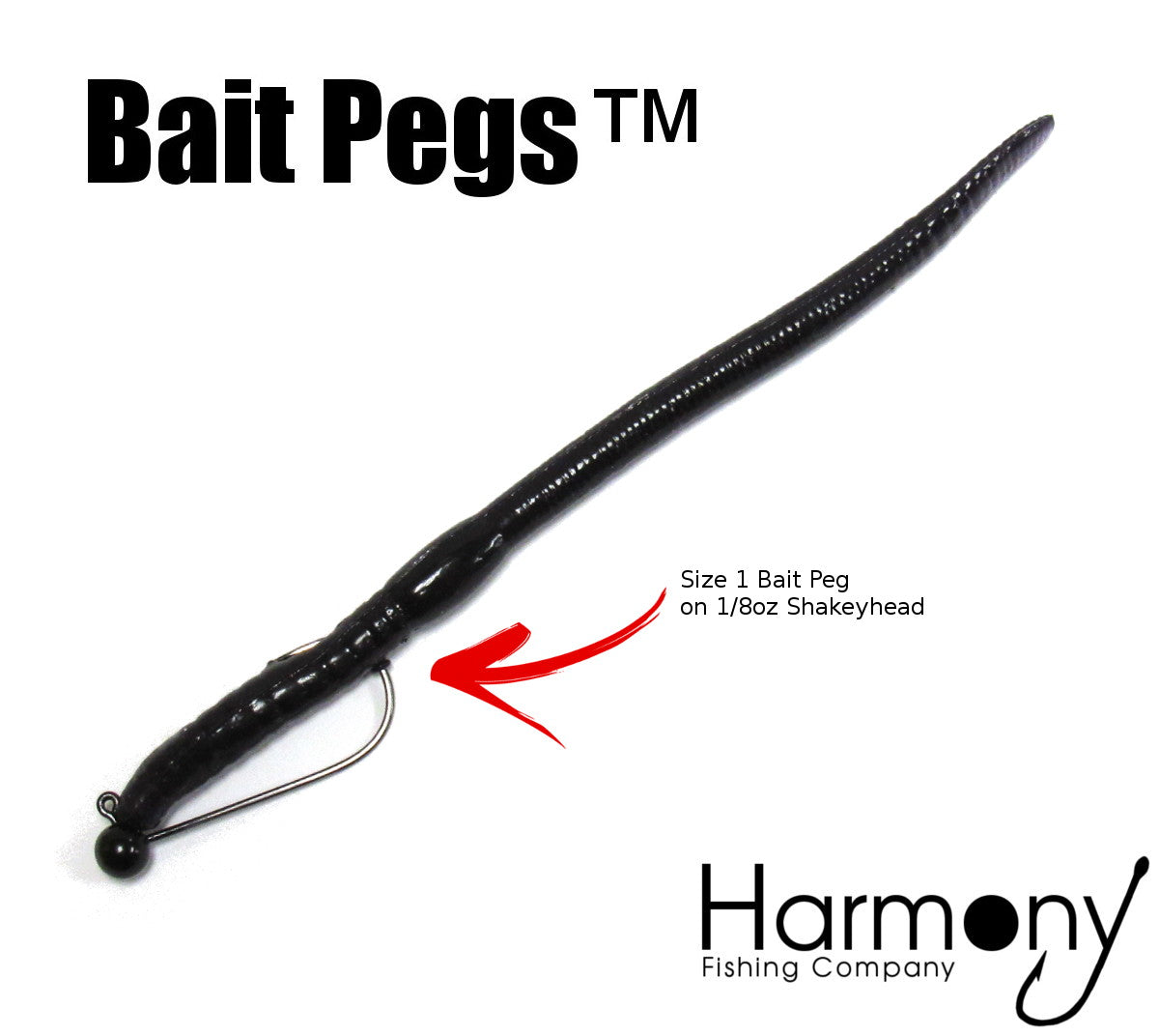 Bait Pegs (100 Pack, Select Size)