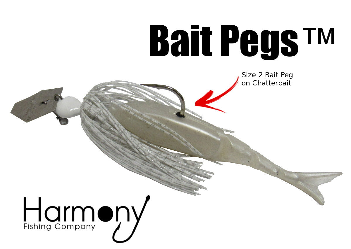 Bait Pegs (100 Pack, Select Size)