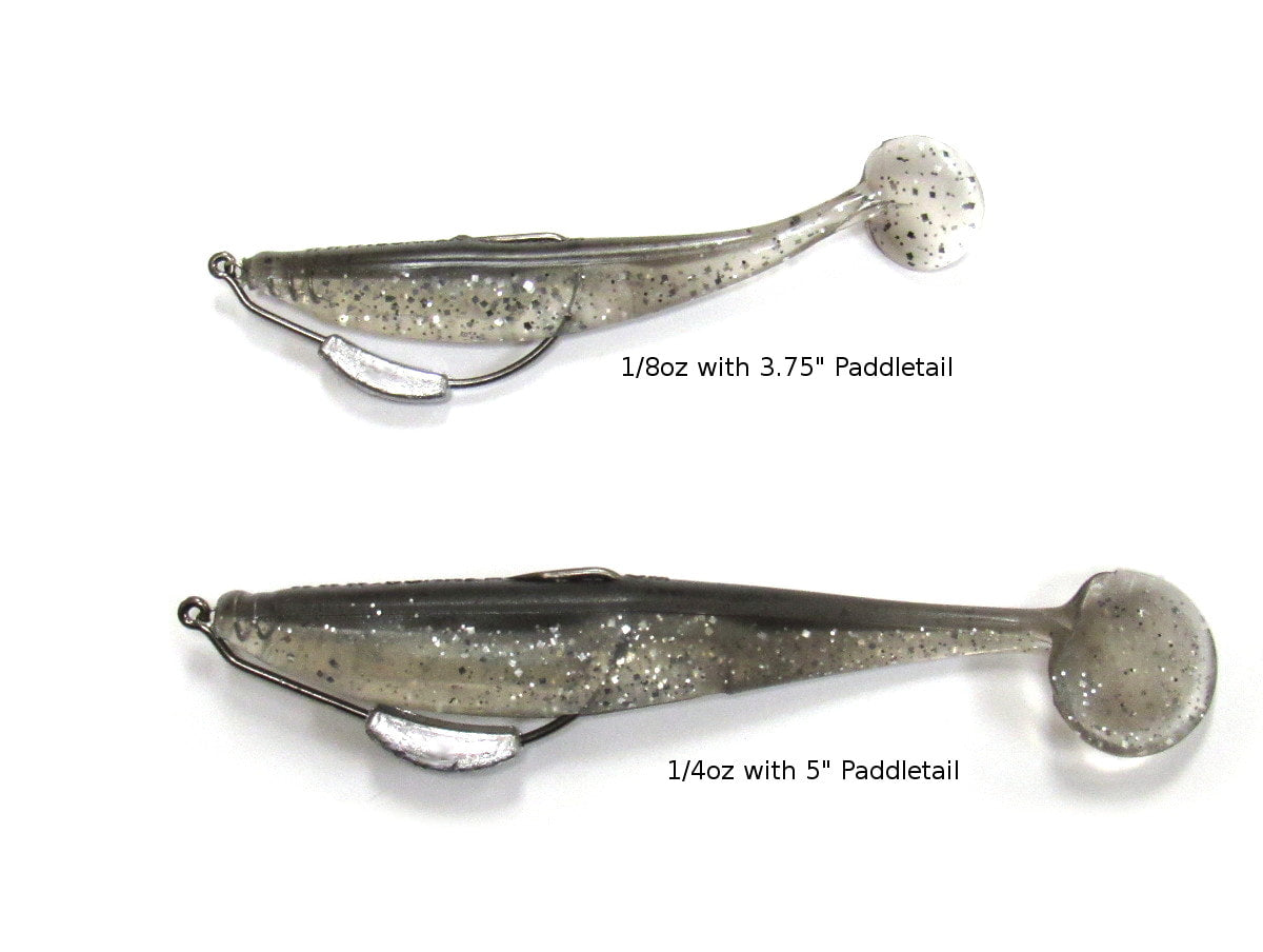 Razor Series Weighted Swimbait Hooks (5 Pack)
