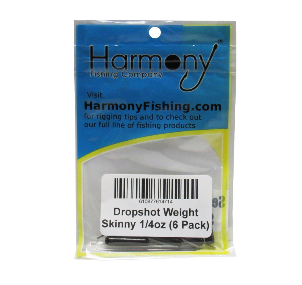 Tungsten Skinny Dropshot Weights