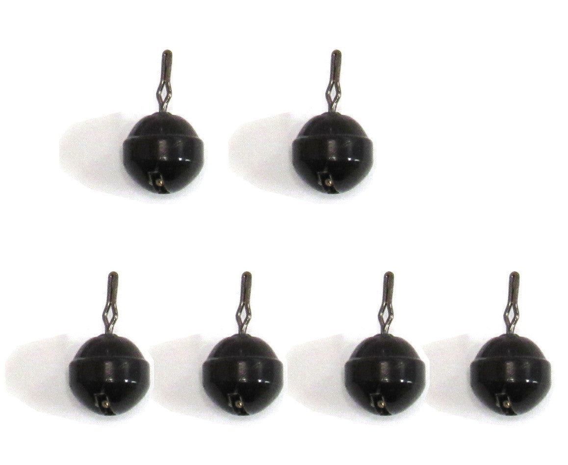 Tungsten Round/Ball Dropshot Weights (6 Pack)