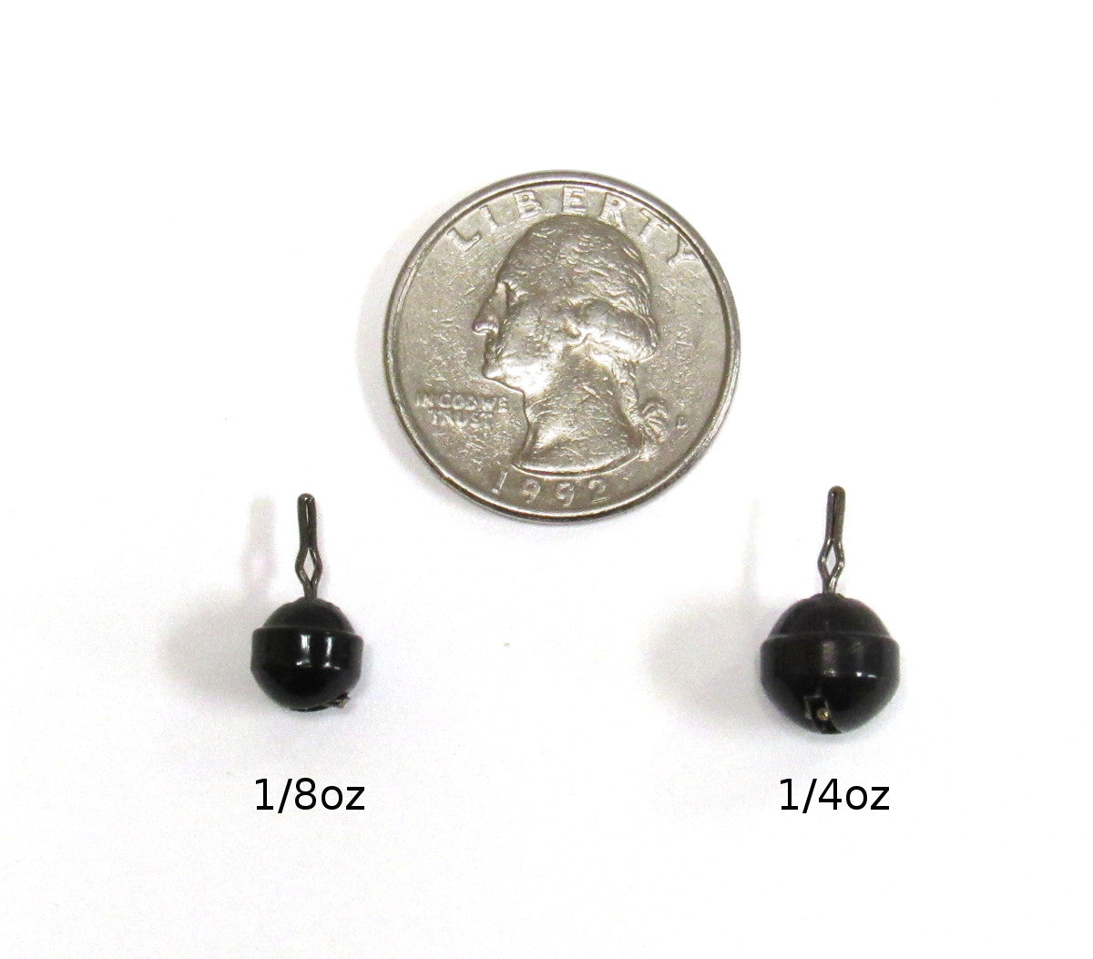 Tungsten Round/Ball Dropshot Weights (6 Pack)