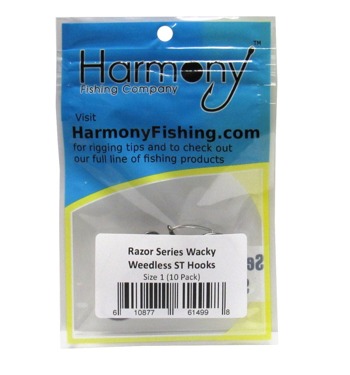 Razor Series Wacky Weedless ST Hooks [Size 1]