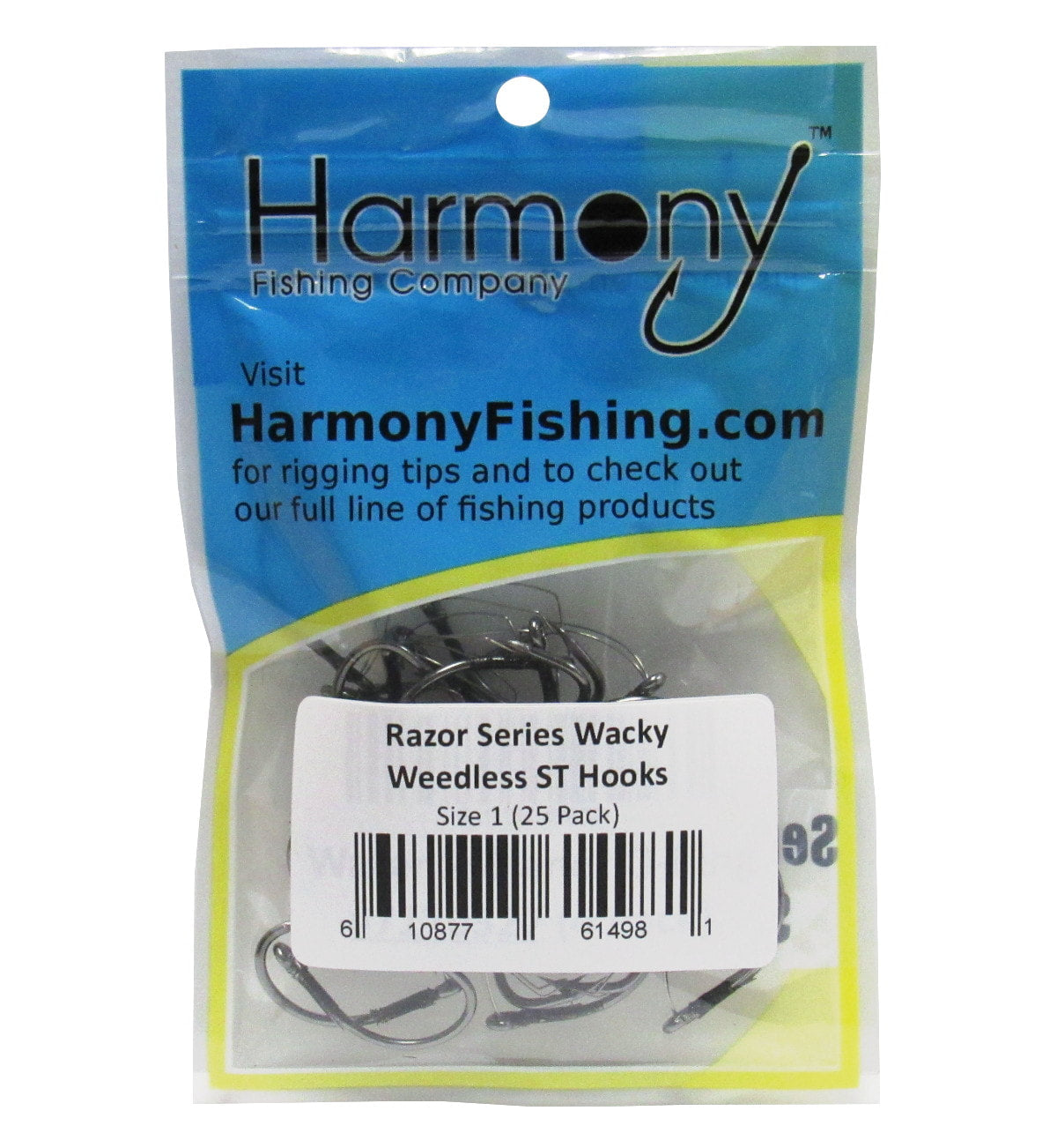Razor Series Wacky Weedless ST Hooks [Size 1]
