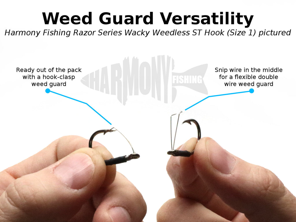 Razor Series Wacky Weedless ST Hooks [Size 1]