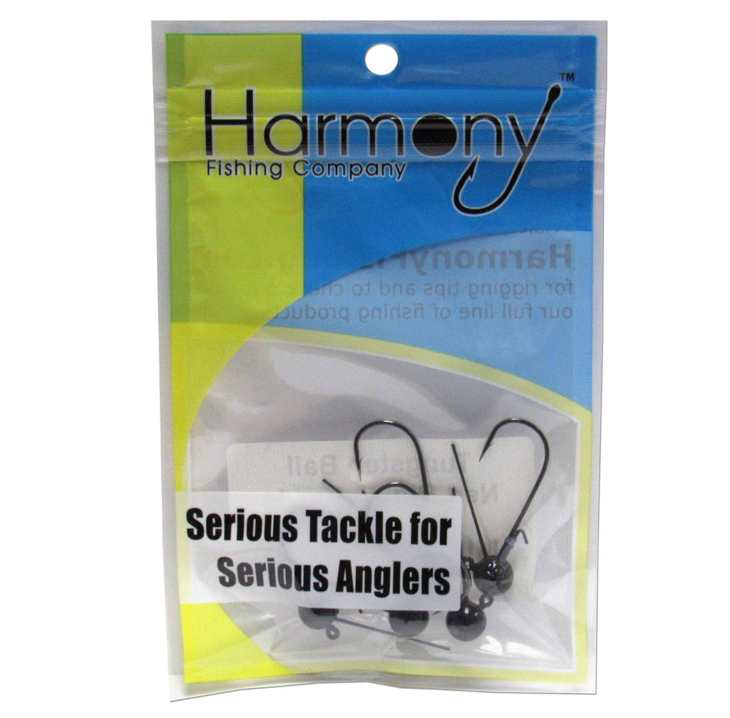 Tungsten Weedless Ned Rig Jigheads (1/8oz, 5 Pack)