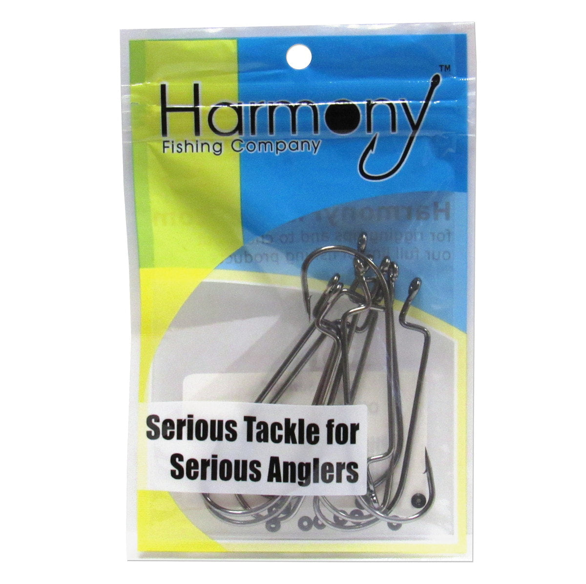 Razor Series Offset Worm Hooks w/ Bait Pegs (10 Pack, Select Size)