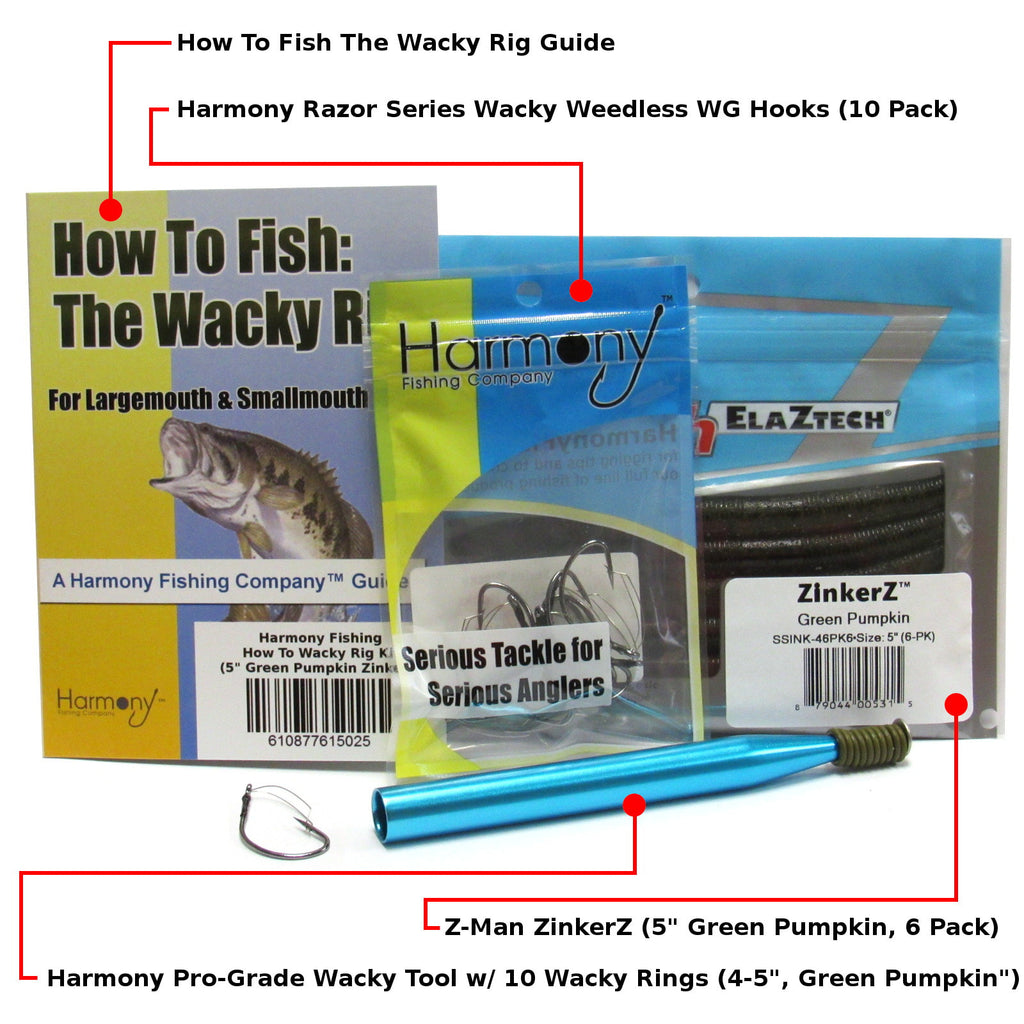 Wadky Rig How To Wacky Rig Kit – Harmony Fishing Company