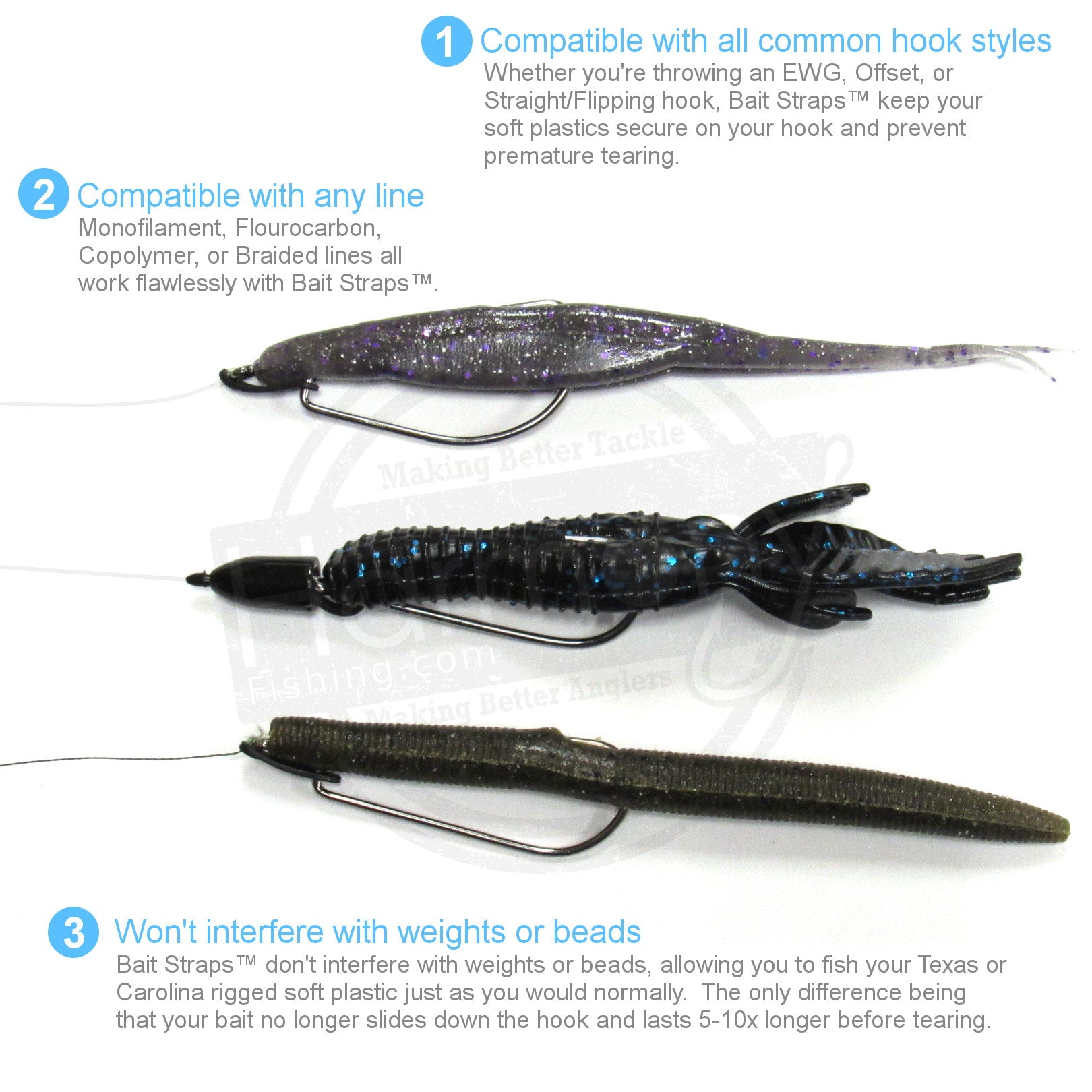 Bait Straps (40 Pack)