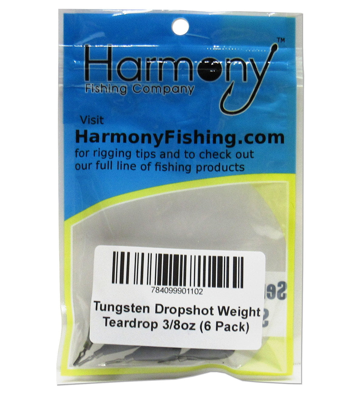 Tungsten Teardrop Dropshot/Powershot Weights