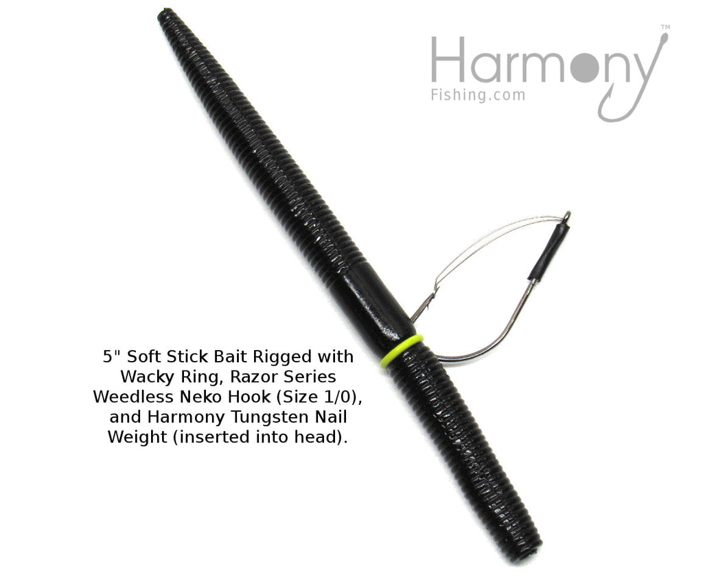 Razor Series Weedless Neko Hooks (10 Pack)