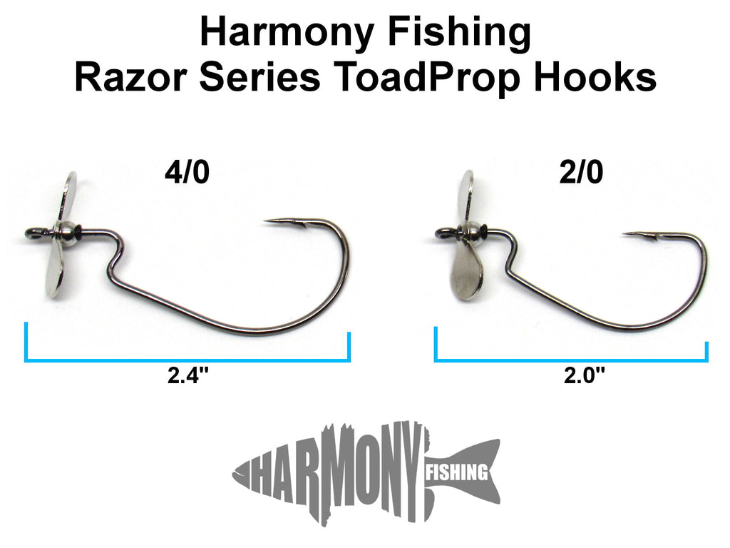 Razor Series ToadProp Hooks (5 Pack)