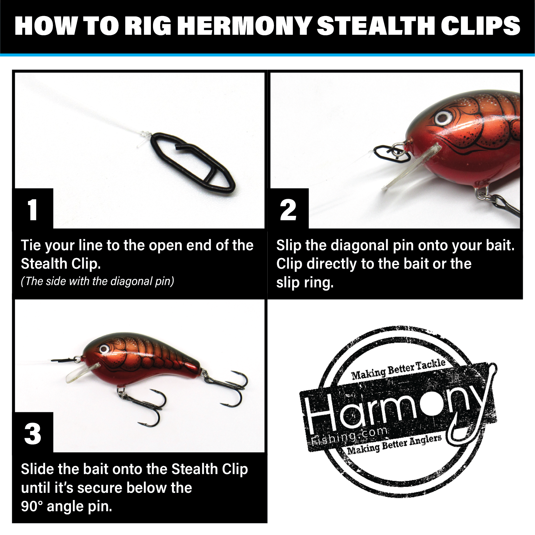 Stealth Clips (25 Pack)