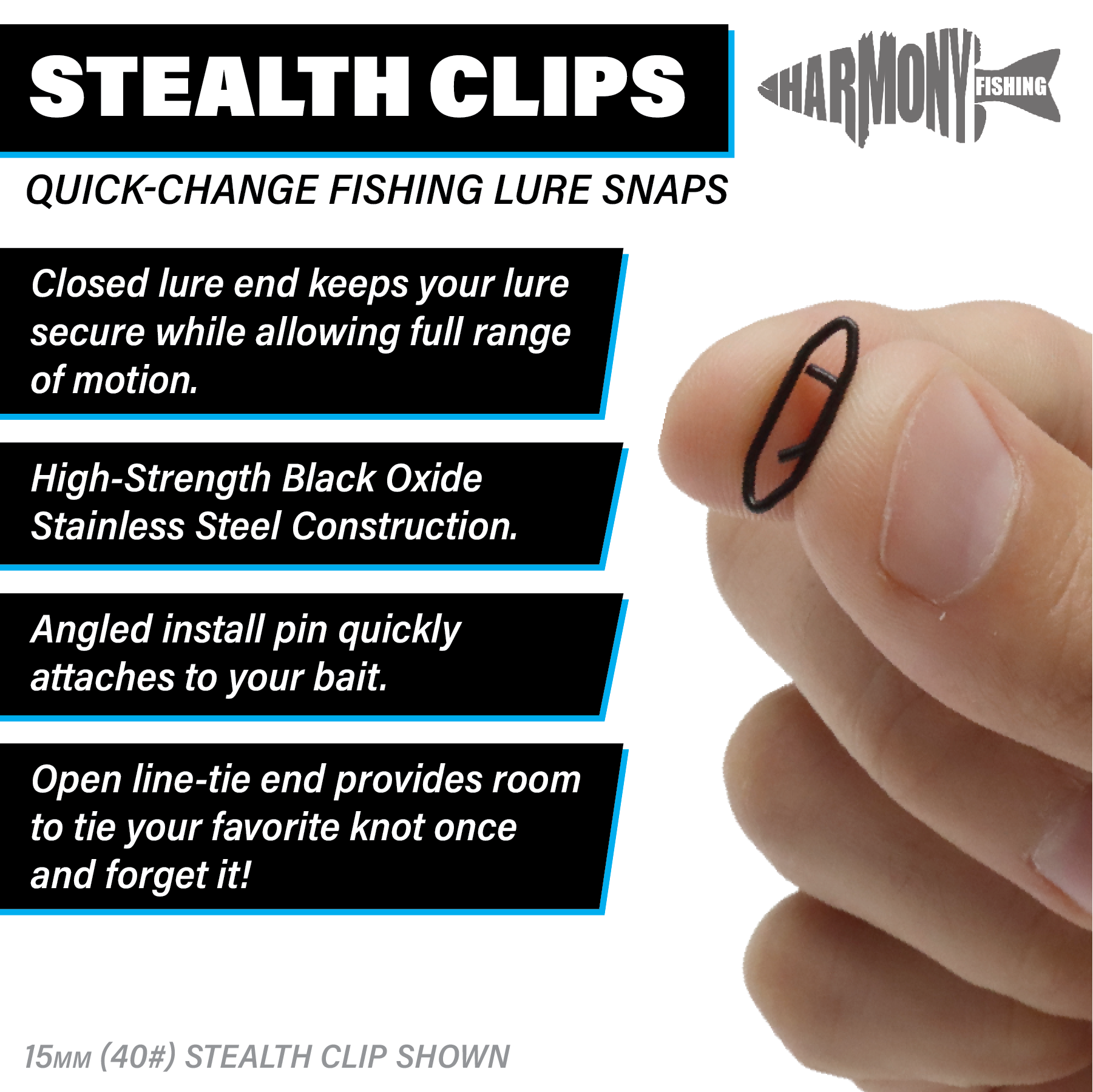Stealth Clips (25 Pack)