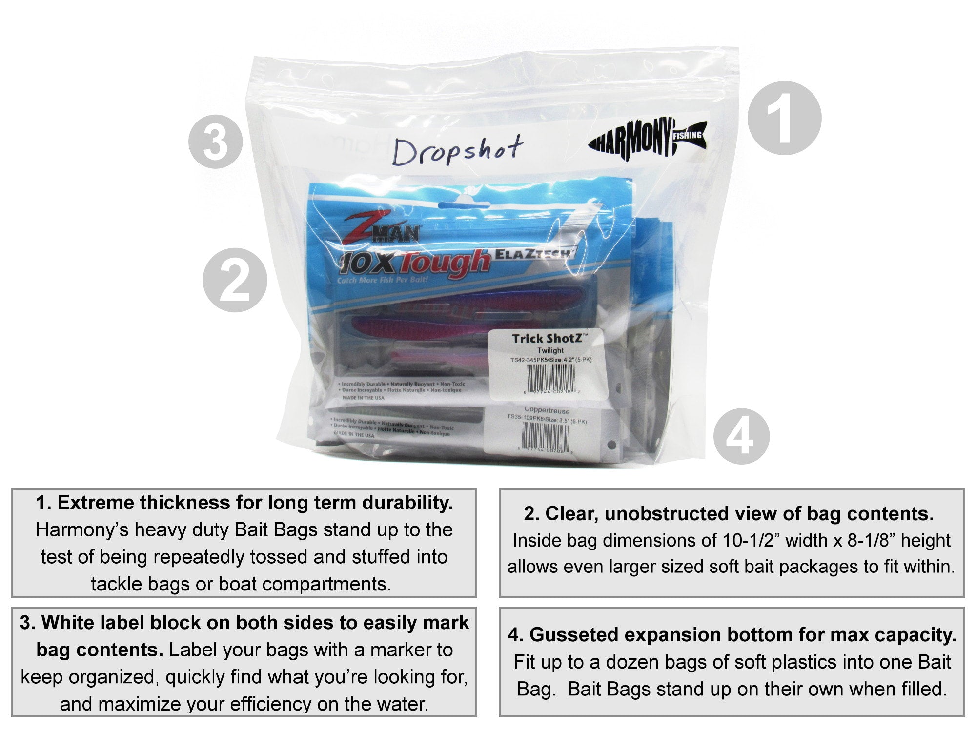 Harmony Bait Bags (10 Pack)