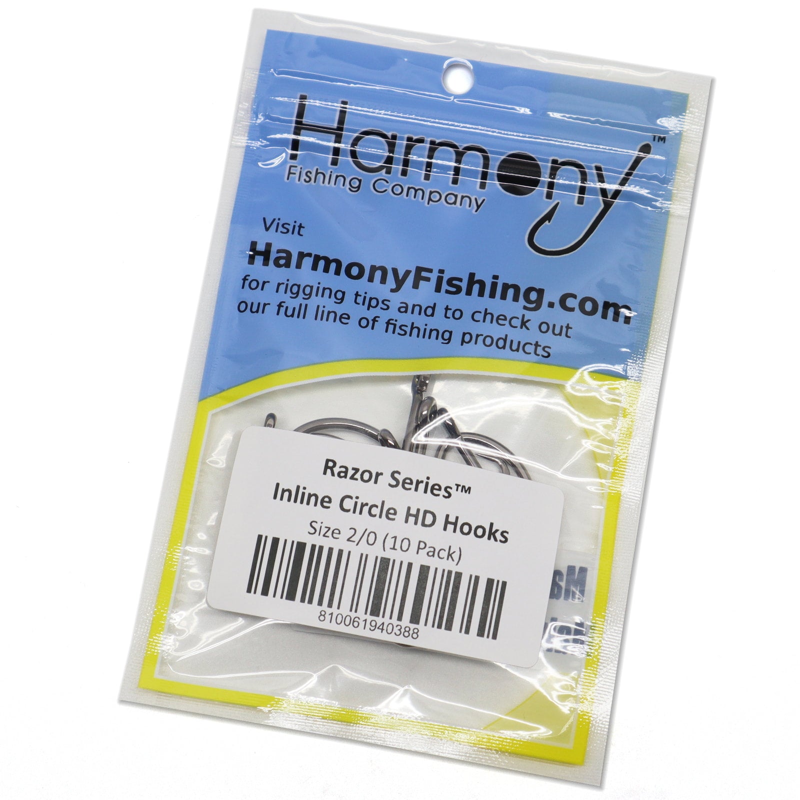 Razor Series Inline Circle HD Hooks (Non-Offset)
