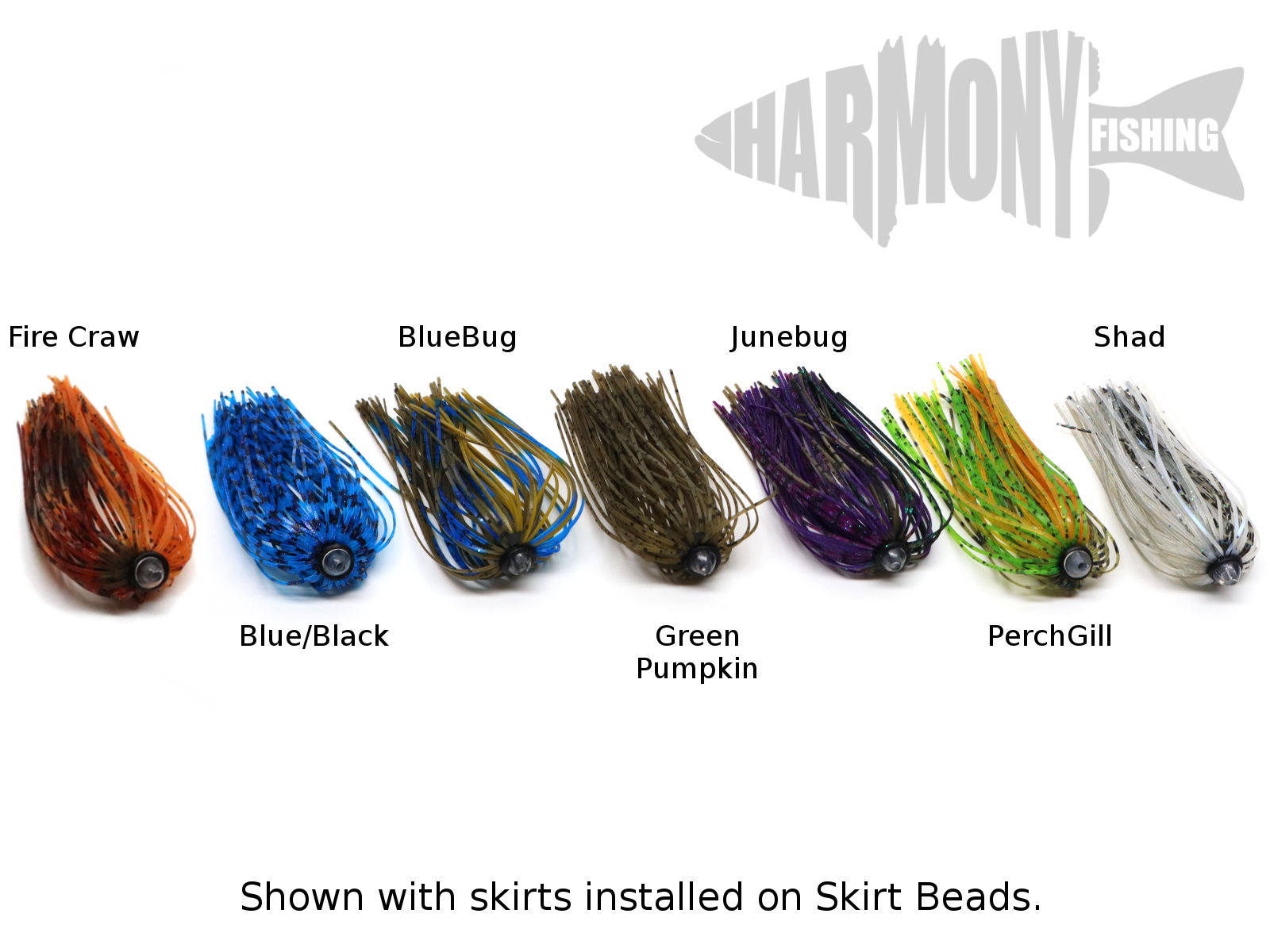 Skirt Beads (8 Pack w/ Skirts)