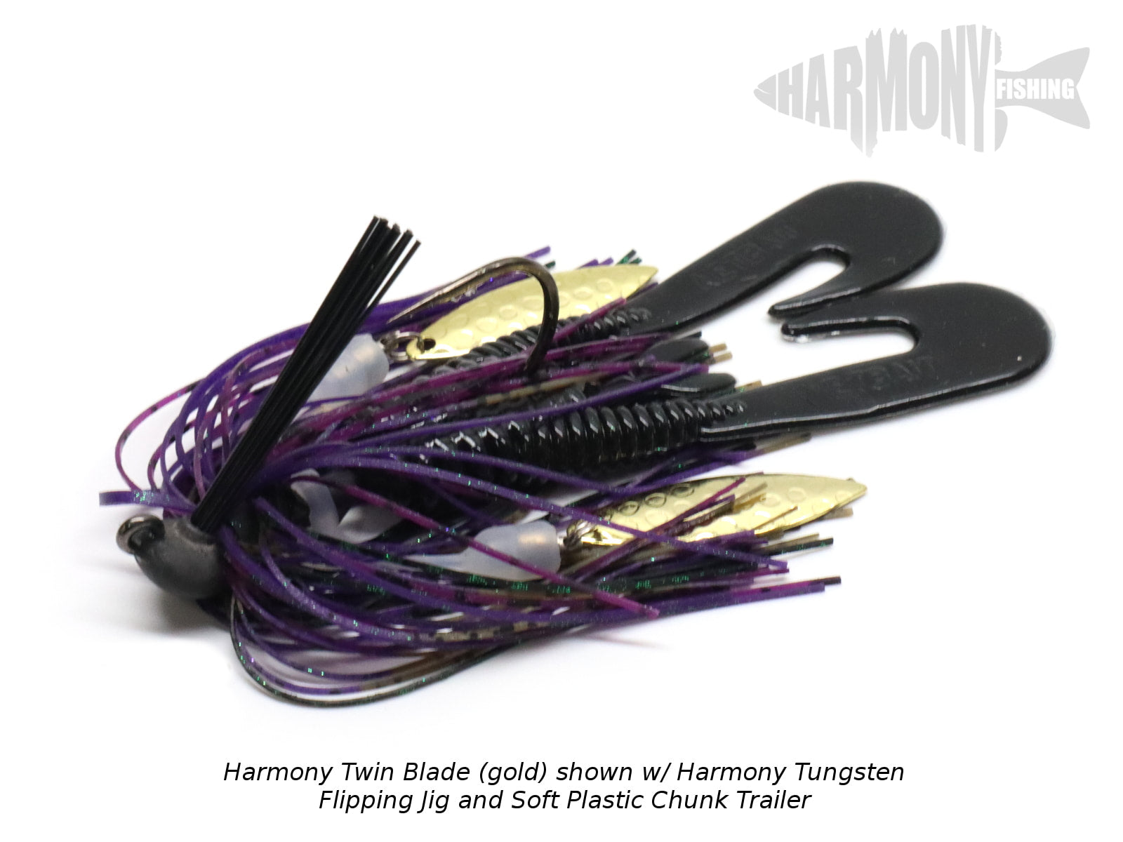 Twin Blade Slip-On Spinner Blades (6 Pack)