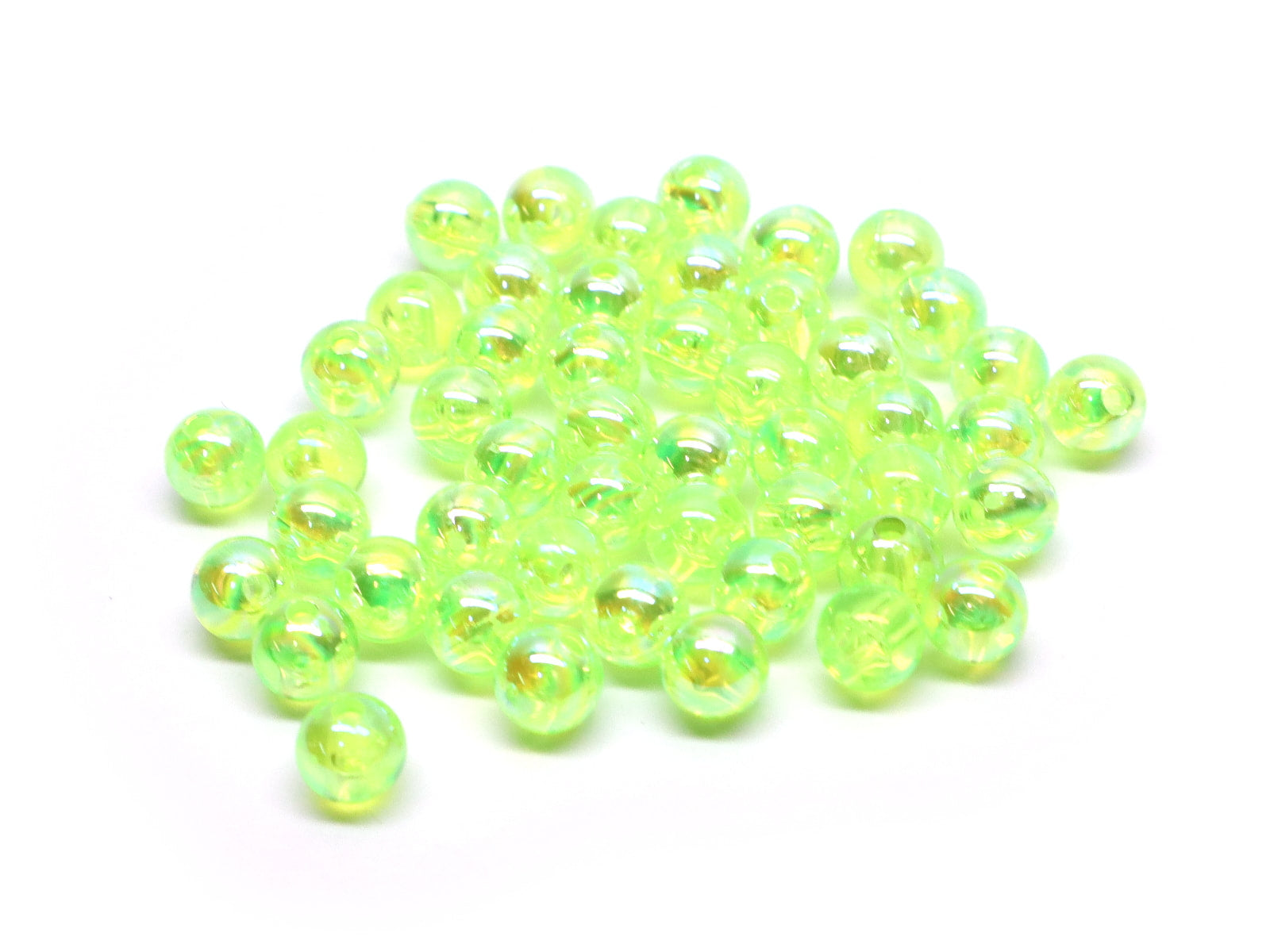 Holographic Beads (50 Pack, Select Color)