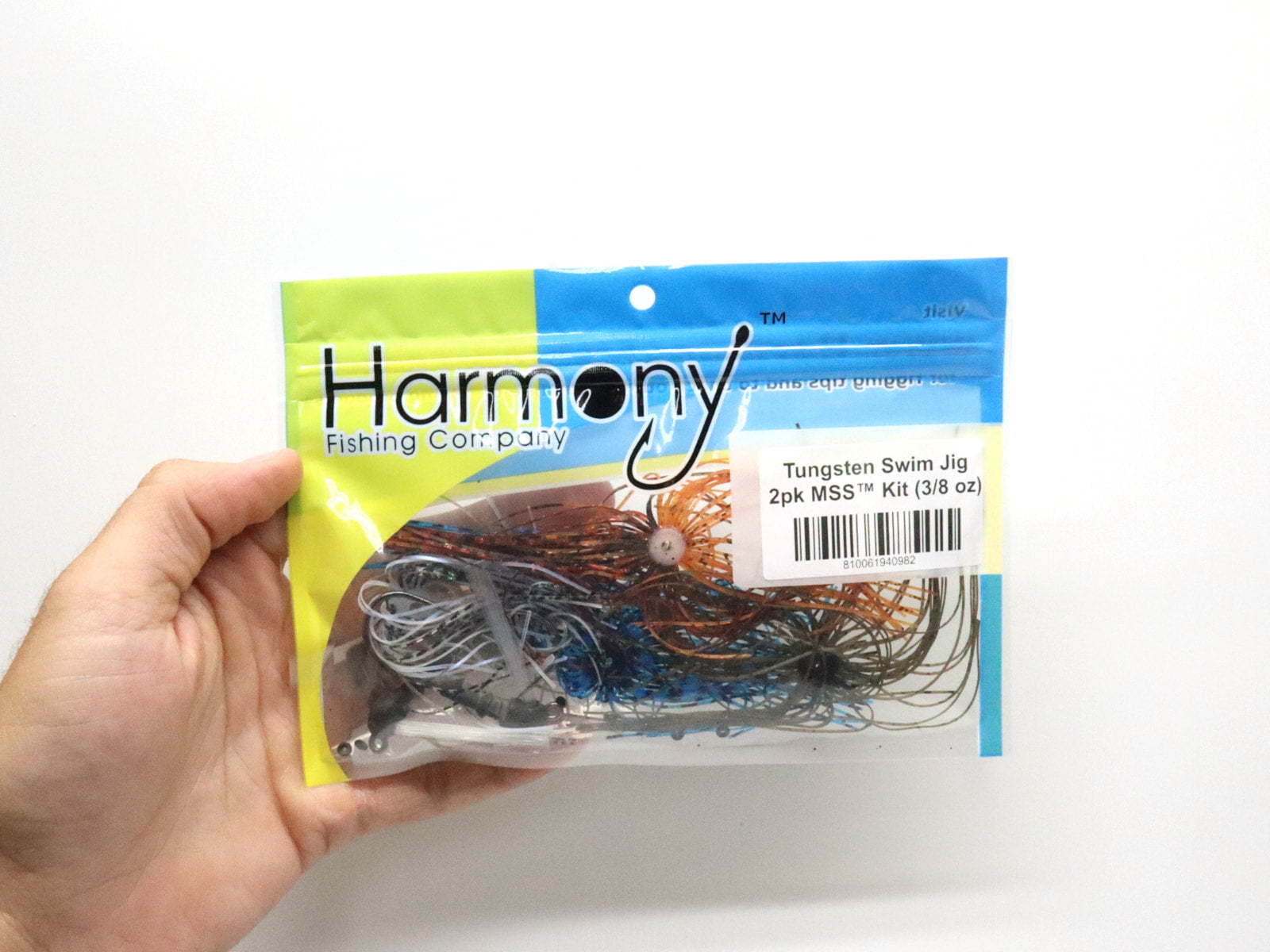 Tungsten Swim Jig Set with Quick-Change Skirts (2 Jigs, 4 Skirts, 5 Bait Pegs)