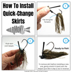 Tungsten Flipping Jigs (2 Pack)