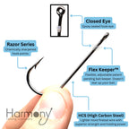 Flex Keeper FK Flipping Hooks (10 Pack)
