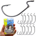 Razor Series EWG Offset Hooks with Flex Keepers (10 Pack)