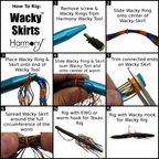 Wacky Skirts (10 Pack) [13 Colors Available]