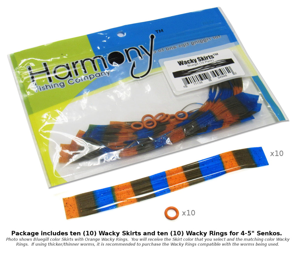 Wacky Skirts (10 Pack) [13 Colors Available]