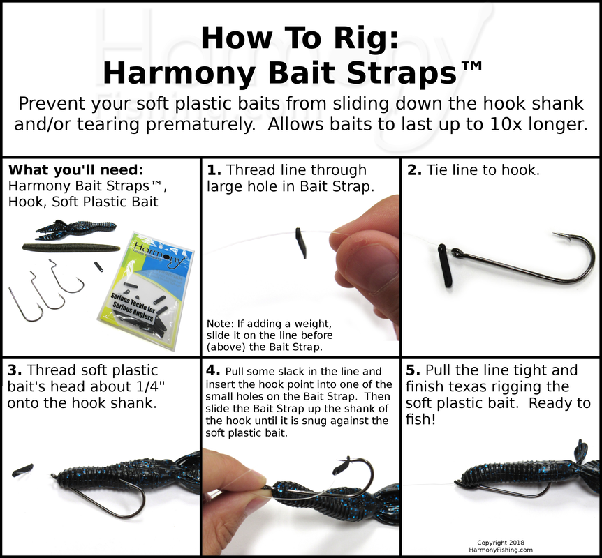 How To Install Bait Straps - Harmony Fishing Company