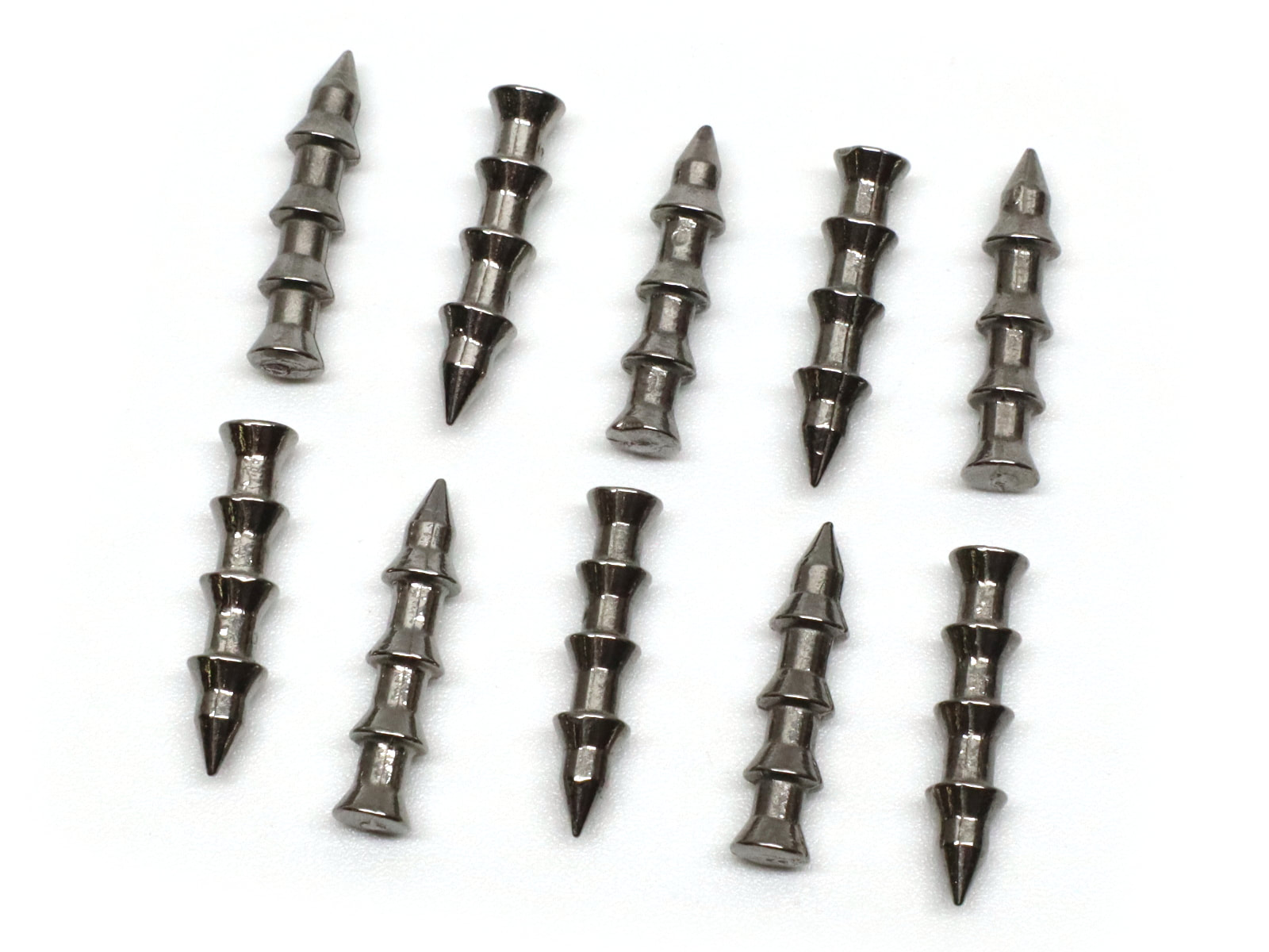 Harmony Fishing - Tungsten Worm Weights & Weight Pegs Select Size/Qty for bass  fishing 1/16 oz 8 Pack 