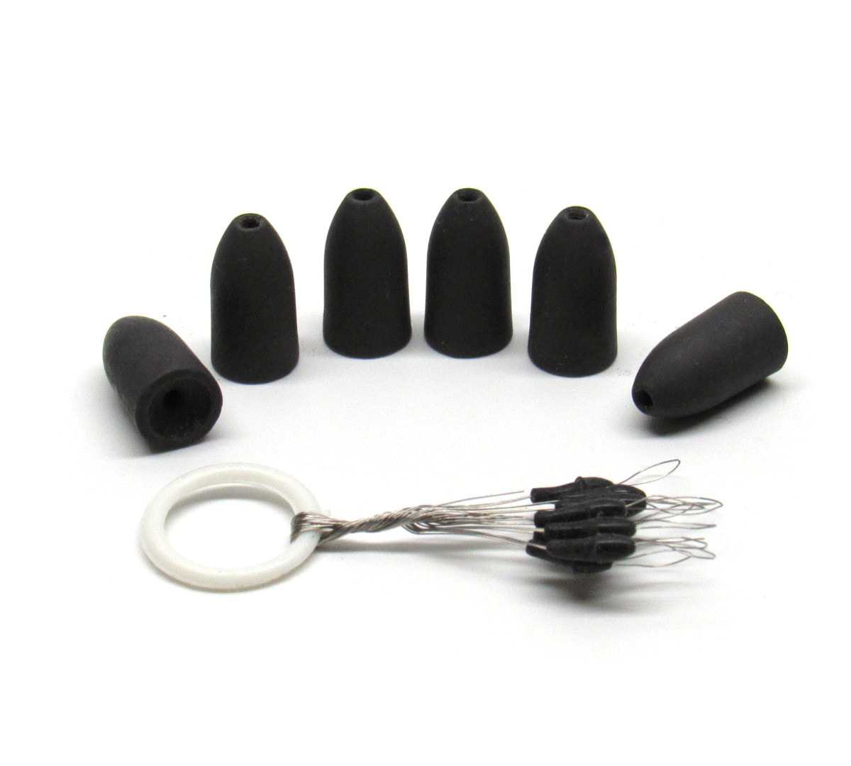 35pcs Nail Weights Kit Tungsten Fishing Weight Insert Sinkers Worm Pencil  Sinker 