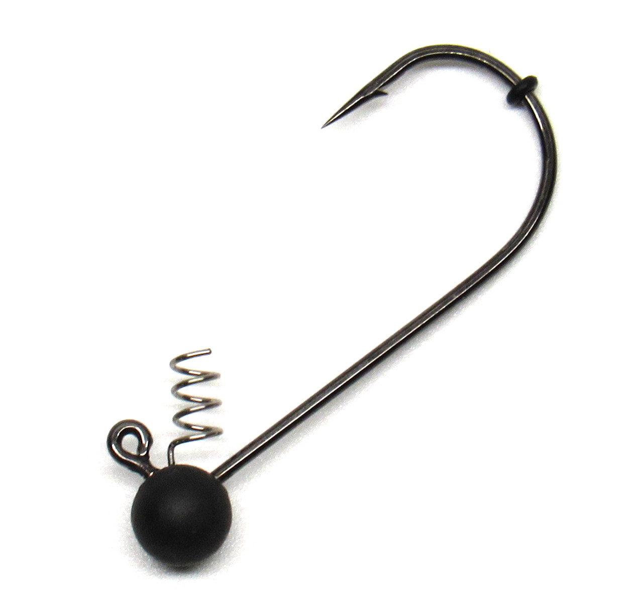 ATUENO 5pcs Shakey Jig Head Weighted Hooks for Bass Fishing