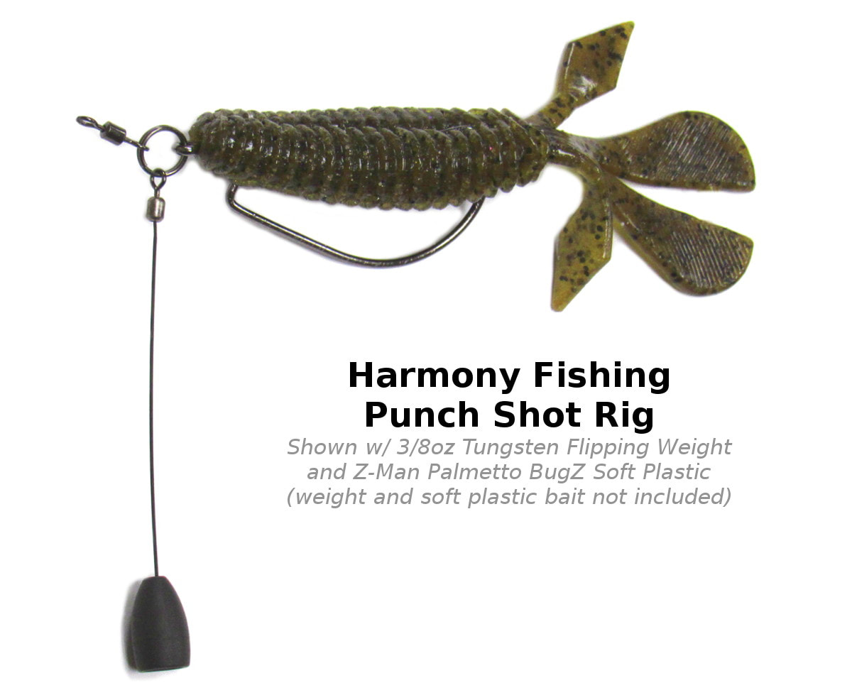 Harmony Fishing - Tungsten Worm Weights & Weight Pegs Select